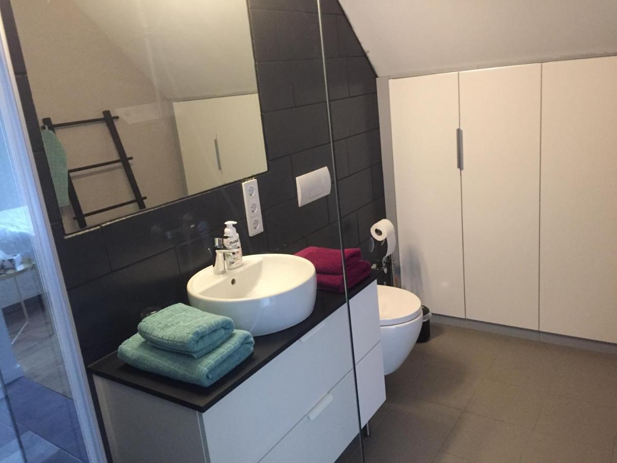 Familienfreundliche Ferienwohnung Am See Зёммерда Экстерьер фото