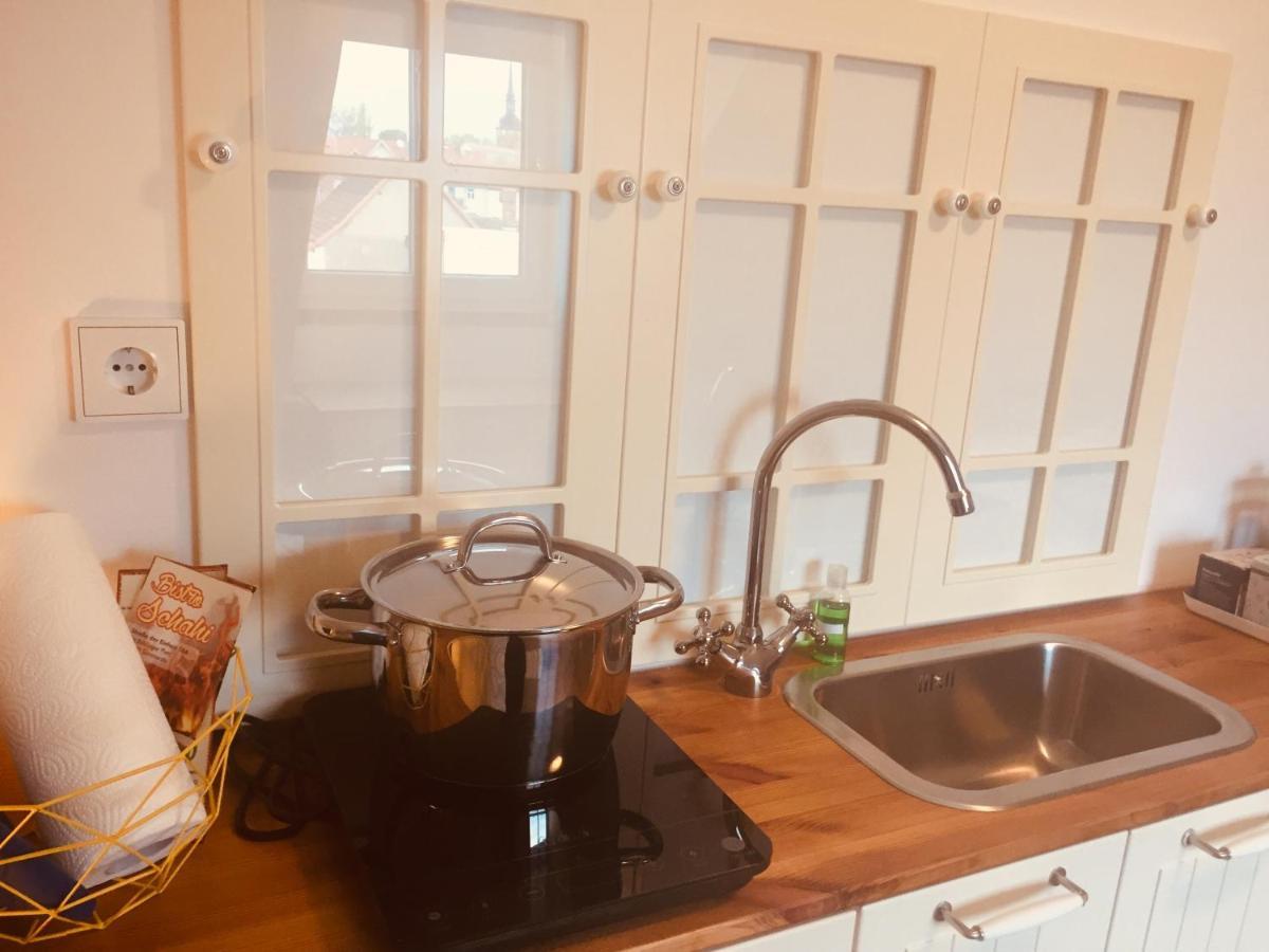 Familienfreundliche Ferienwohnung Am See Зёммерда Экстерьер фото